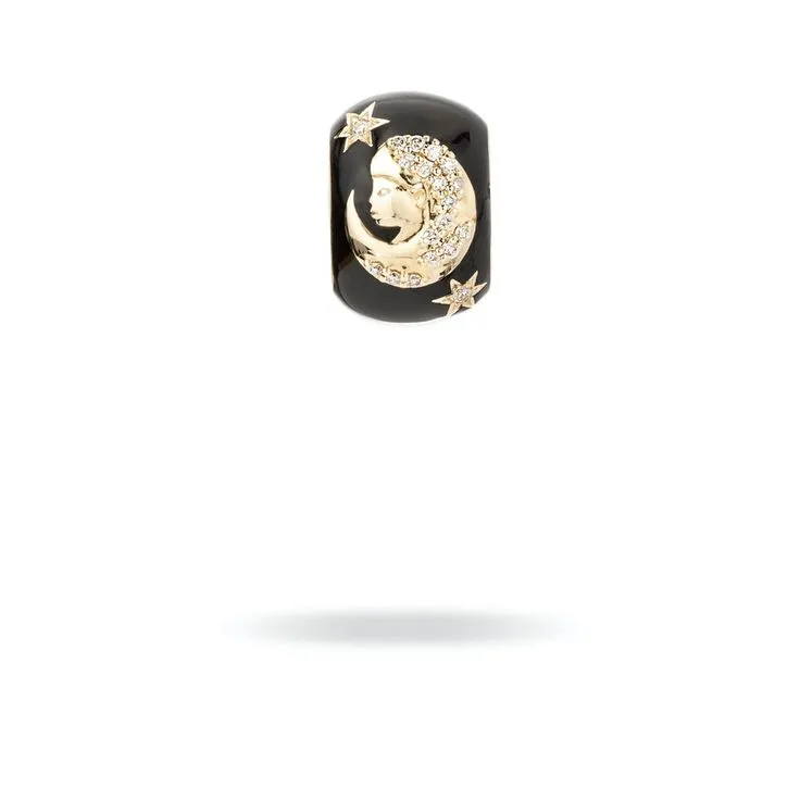 Zodiac Ceramic   Diamond Big Bead