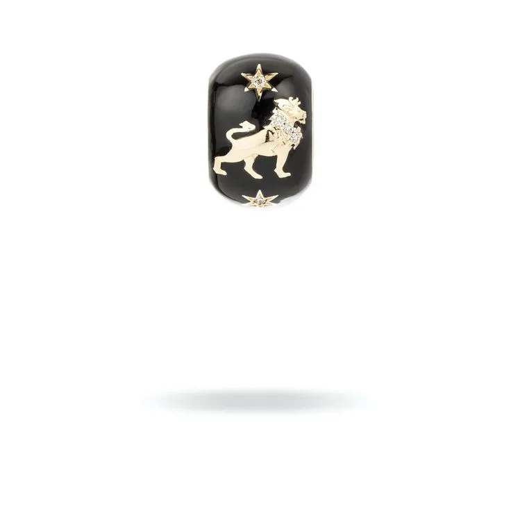 Zodiac Ceramic   Diamond Big Bead