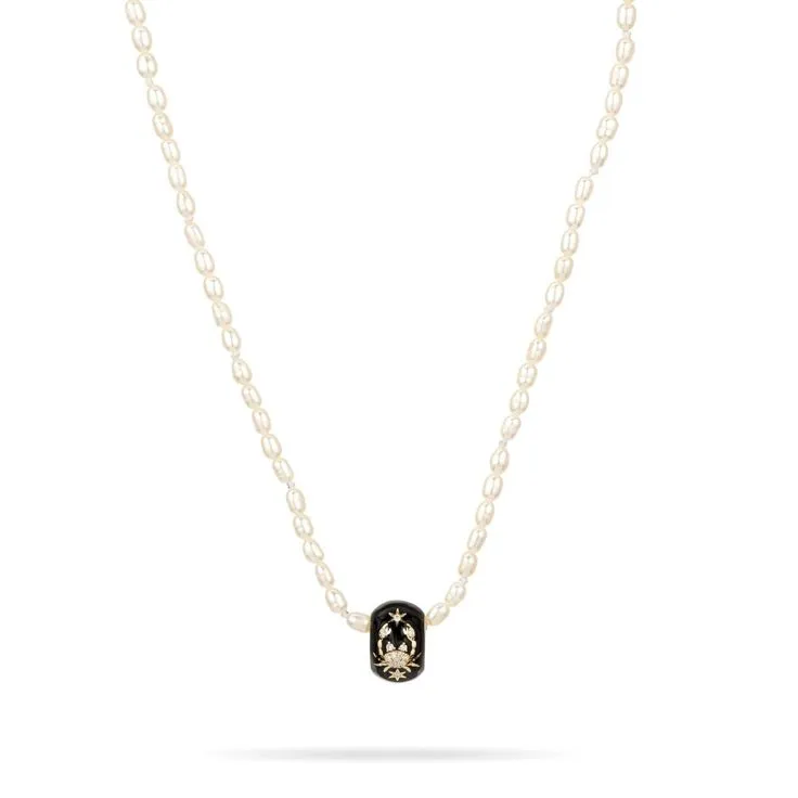 Zodiac Ceramic   Diamond Big Bead